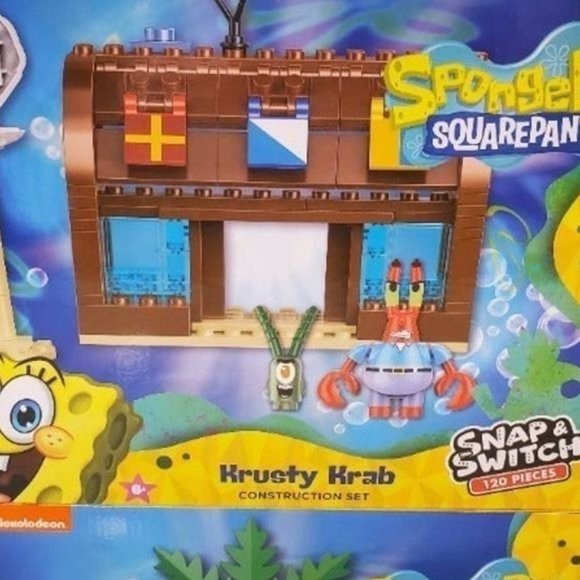 Nickelodeon Toys Nickelodeon Spongebob Square Pants Building Blocks